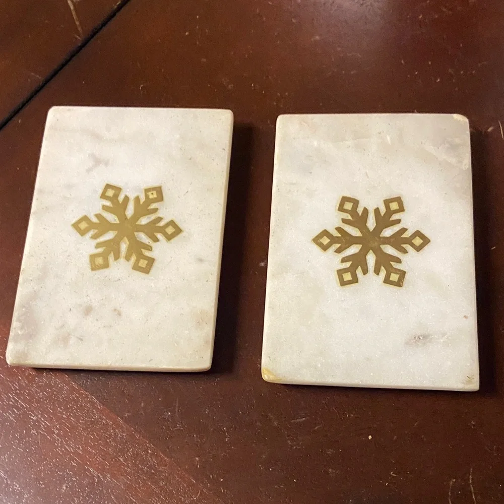 Marble coasters